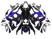 2009-2016 Suzuki GSXR 1000 Black & Blue Flame Racing Fairings Generic