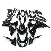 2009-2016 GSXR1000 Black Bodywork Fairing ABS Injection Molded Plastics Set Generic