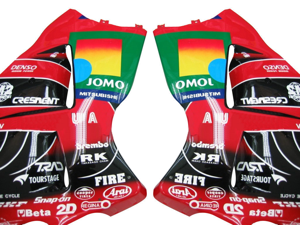 1999-2007 Suzuki GSX1300 Hayabusa Red Black Jomo Racing Fairings Generic