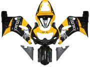 2001-2003 Suzuki GSXR 600 Black & Yellow GSXR Racing Fairings Generic