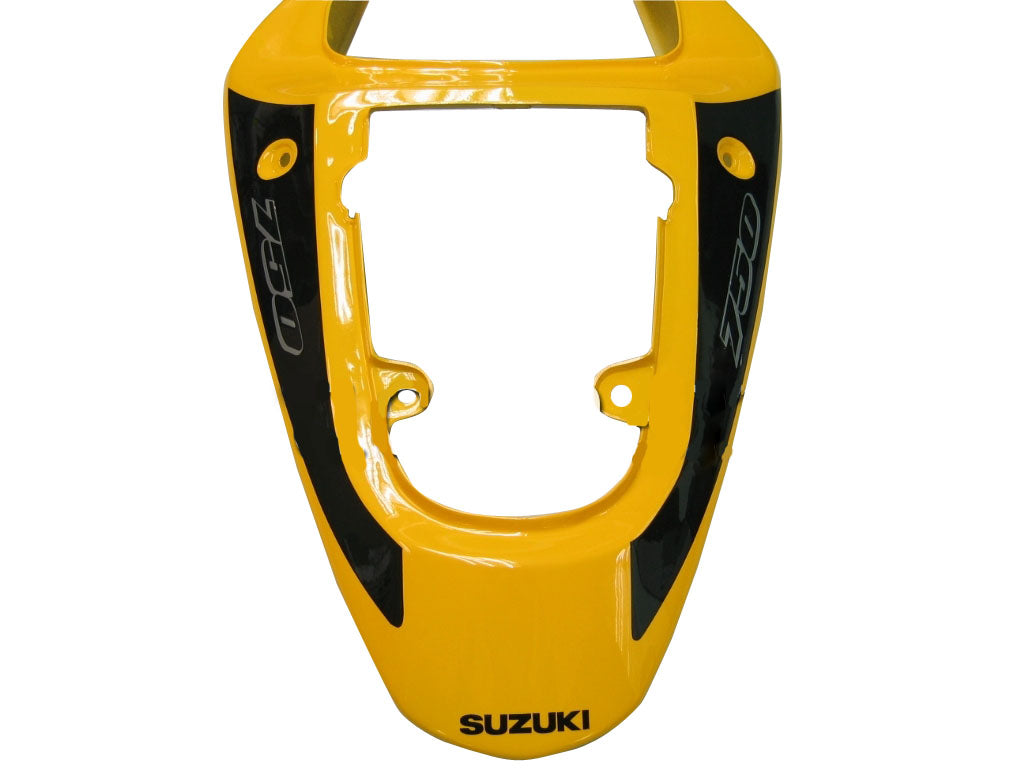 2001-2003 Suzuki GSXR 600 Black & Yellow GSXR Racing Fairings Generic