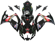 2006-2007 Suzuki GSXR 600 750 Black Chesterfield Suzuki Racing Fairings Generic