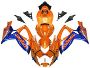 2006-2007 Suzuki GSXR 600 750 Orange & Blue Jordan Racing Fairings Generic