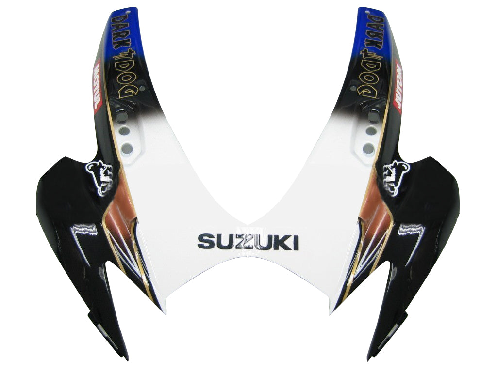 For GSXR 600/750 2006-2007 Bodywork Fairing Black ABS Injection Molded Plastics Set