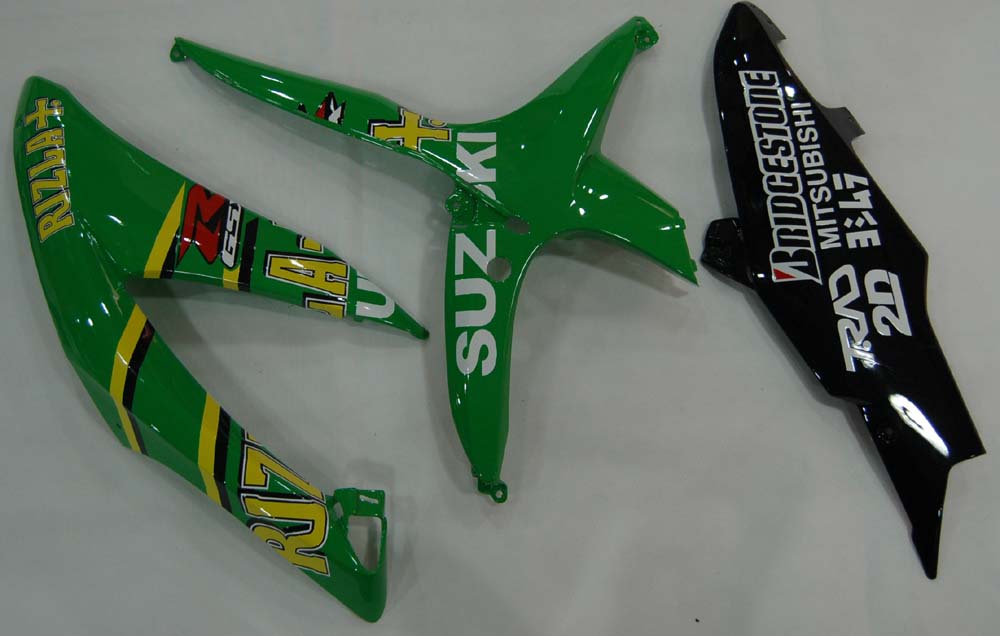 2008-2010 Suzuki GSXR 600 750 Green Rizla Racing Fairings Generic