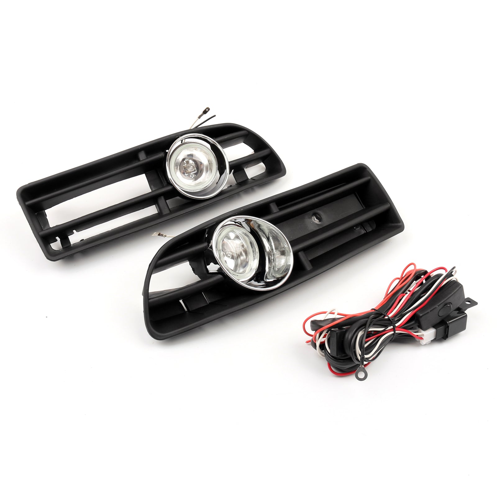 1999-2004 VW JETTA BORA MK4 TDI Bumper Grille With Driving Fog Lamp Light Generic