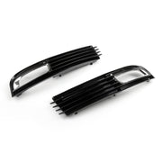 2008-2010 Audi A8 D3 ABS Car Lower Bumper Grille Fog Light Grill w/Chromed Generic