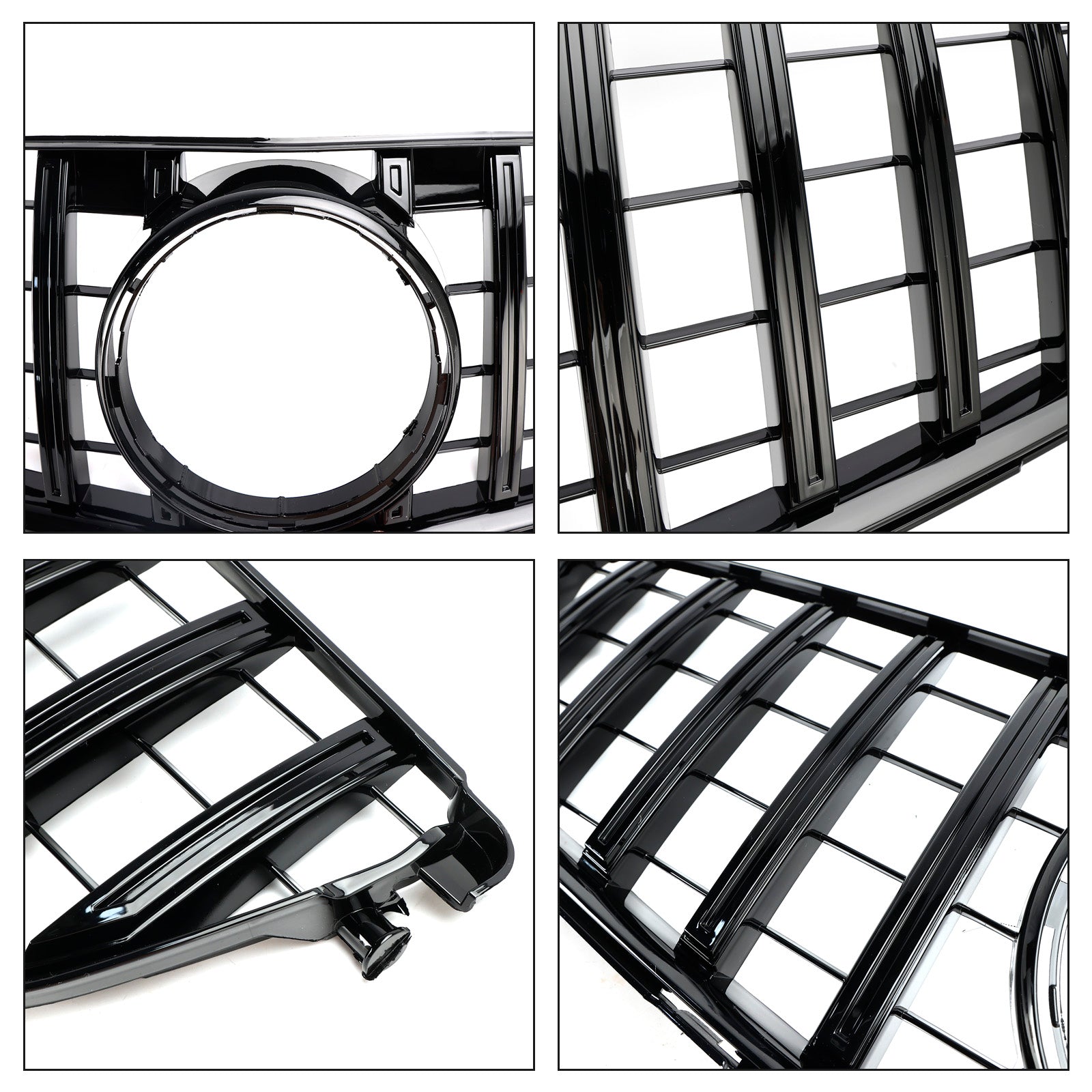 2008 2009 2010 2011 2012 2013 2014 Benz C-Class W204 C300 C350 GTR Style Front Bumper Grille Grill