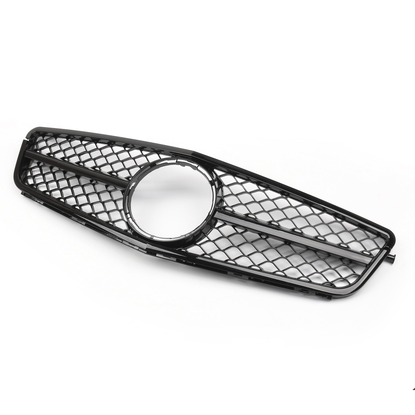 2008-2014 BENZ W204 C-Class C63 Style Gloss Black Grill Grille Generic
