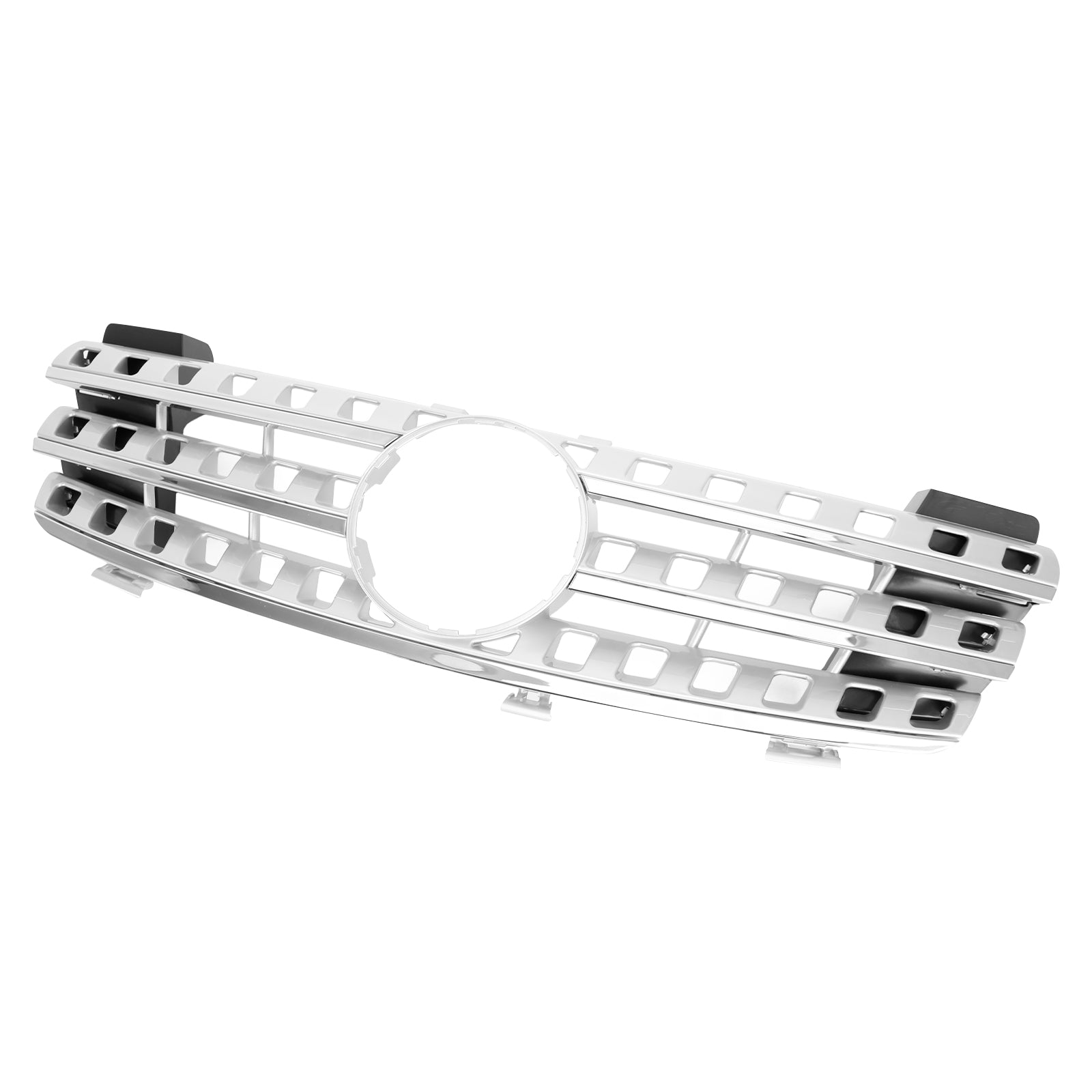 2005 2006 2007 2008 Mercedes-Benz ML-Class W164 Front Bumper Grille Grill Chrome