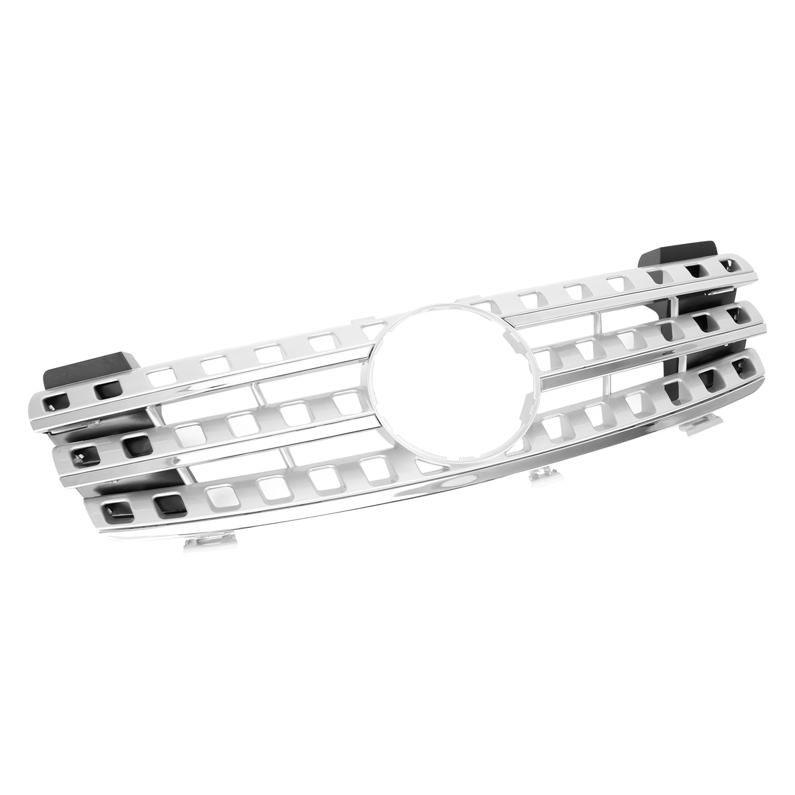 2005 2006 2007 2008 Mercedes-Benz ML-Class W164 Front Bumper Grille Grill Chrome