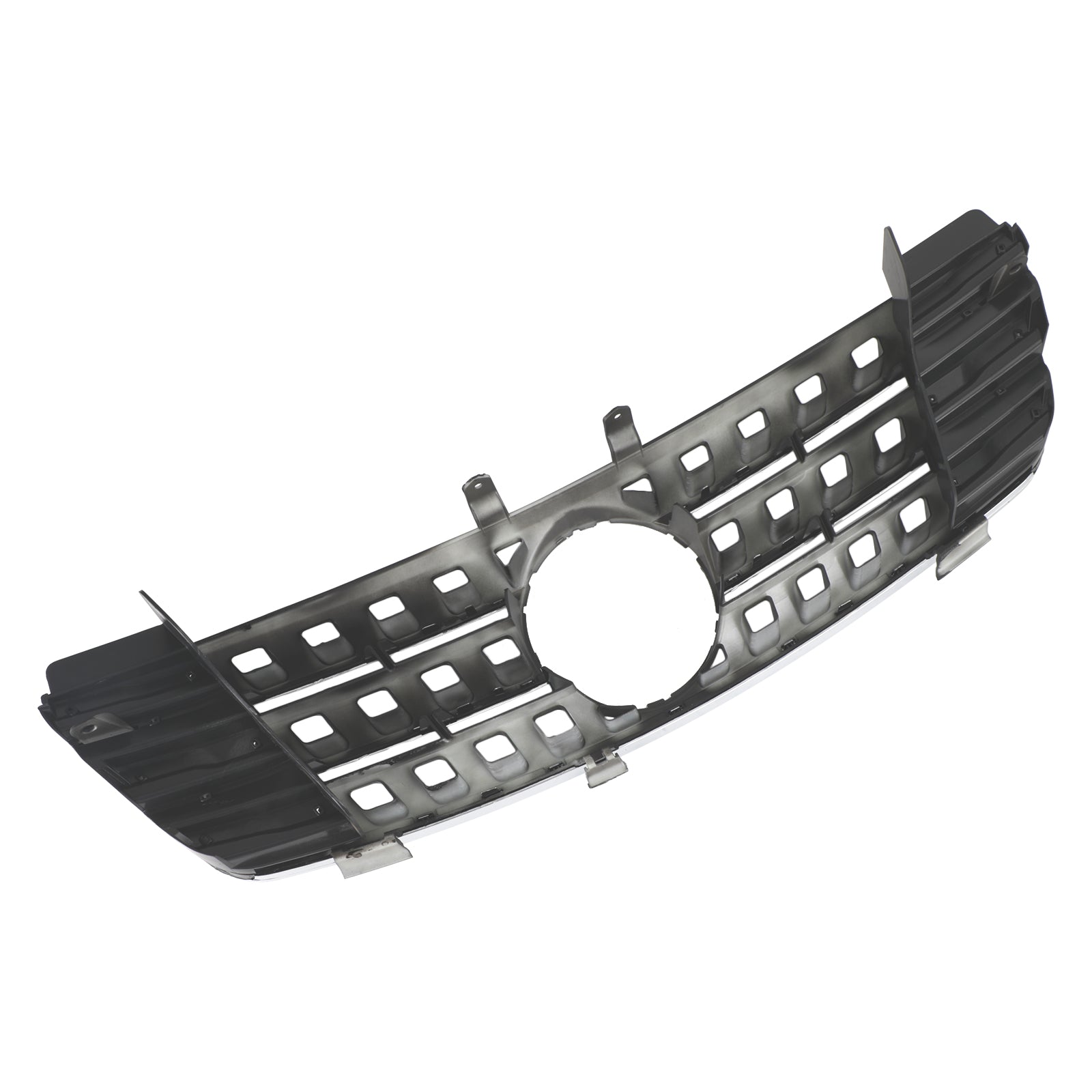2005 2006 2007 2008 Mercedes ML-Class W164 Front Bumper Grille Grill Chrome/Black
