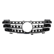 2005 2006 2007 2008 Mercedes ML-Class W164 Front Bumper Grille Grill Chrome/Black