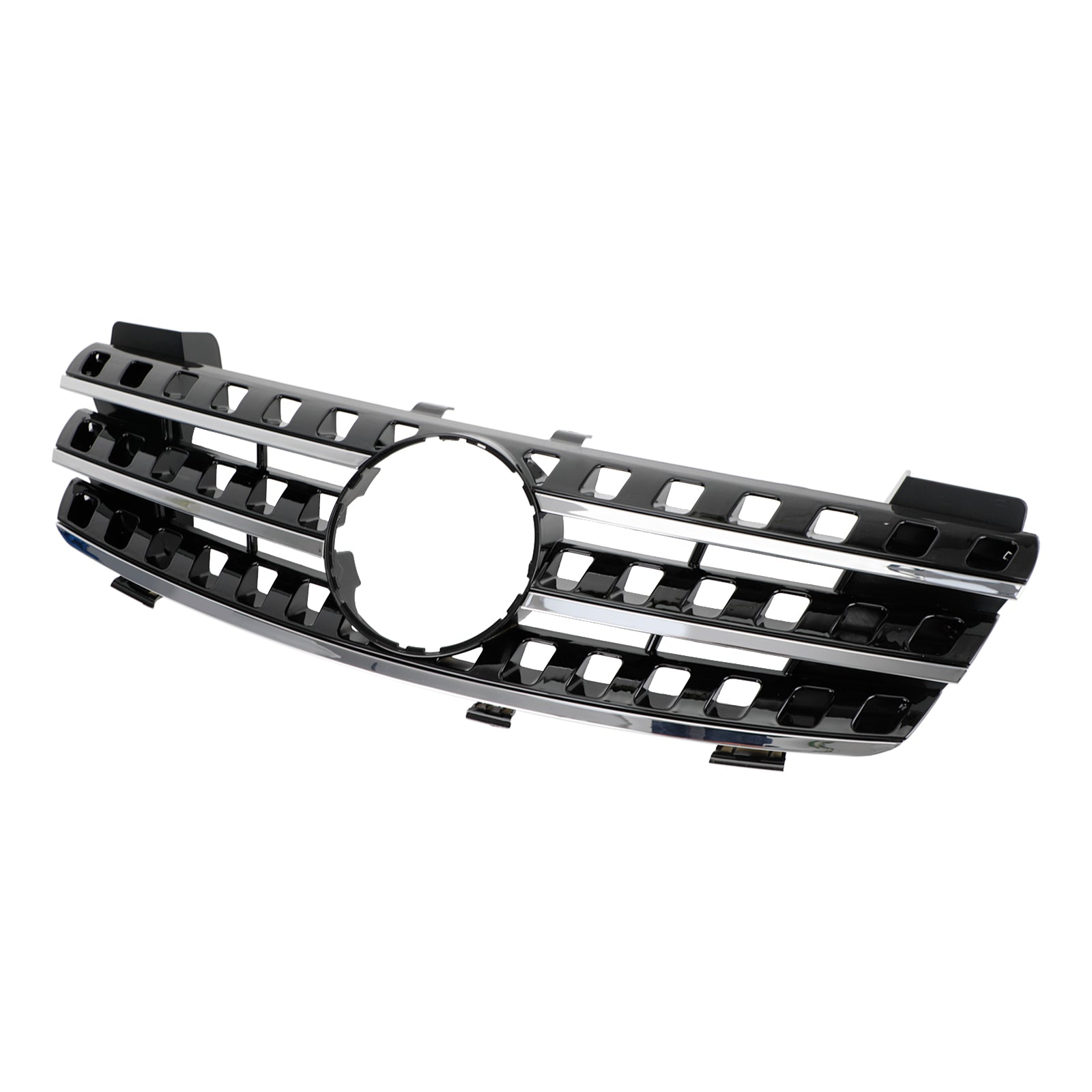 2005 2006 2007 2008 Mercedes ML-Class W164 Front Bumper Grille Grill Chrome/Black