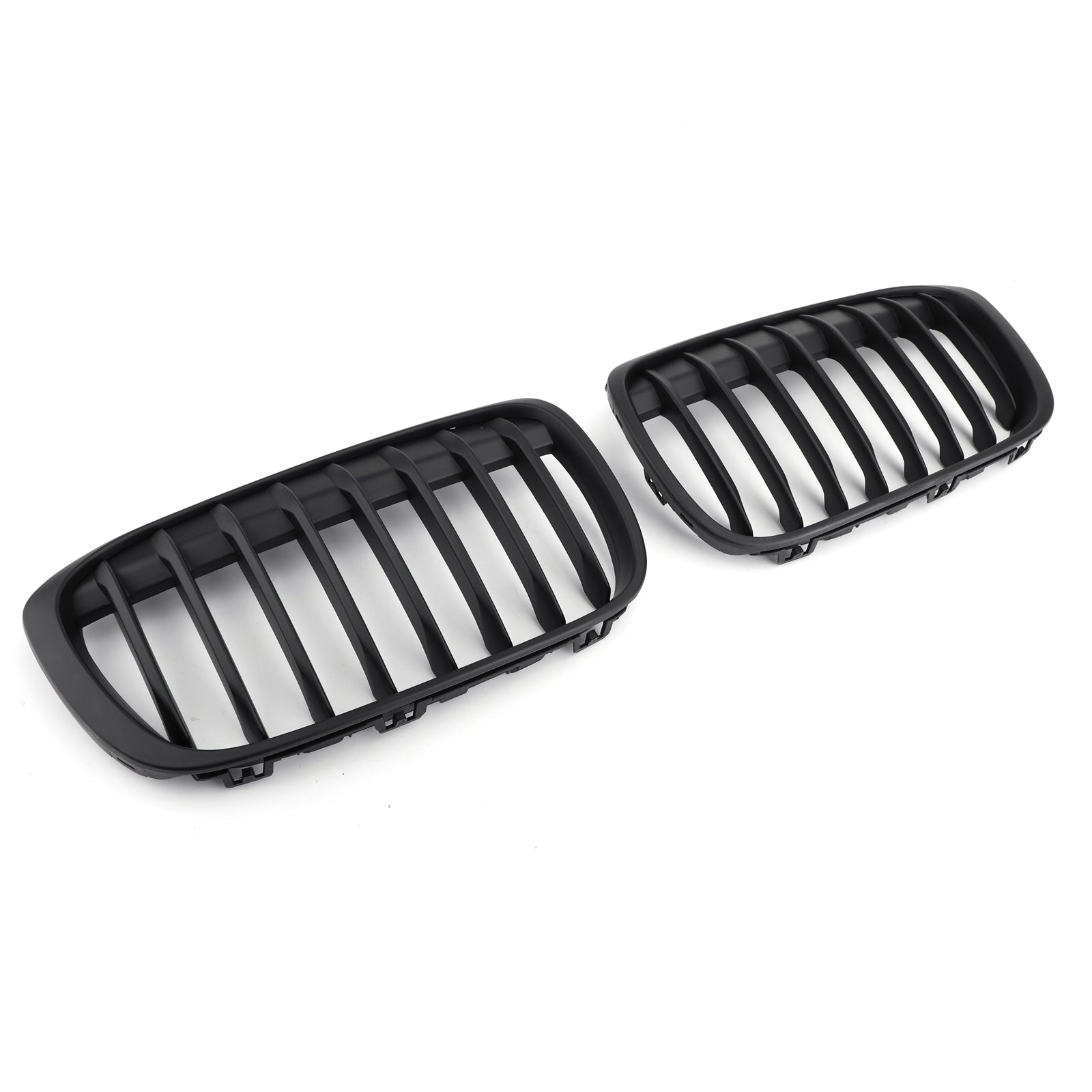2016+ BMW F48 F49 X1 X-Series New Pair Front Kidney Grille Grill Black Generic