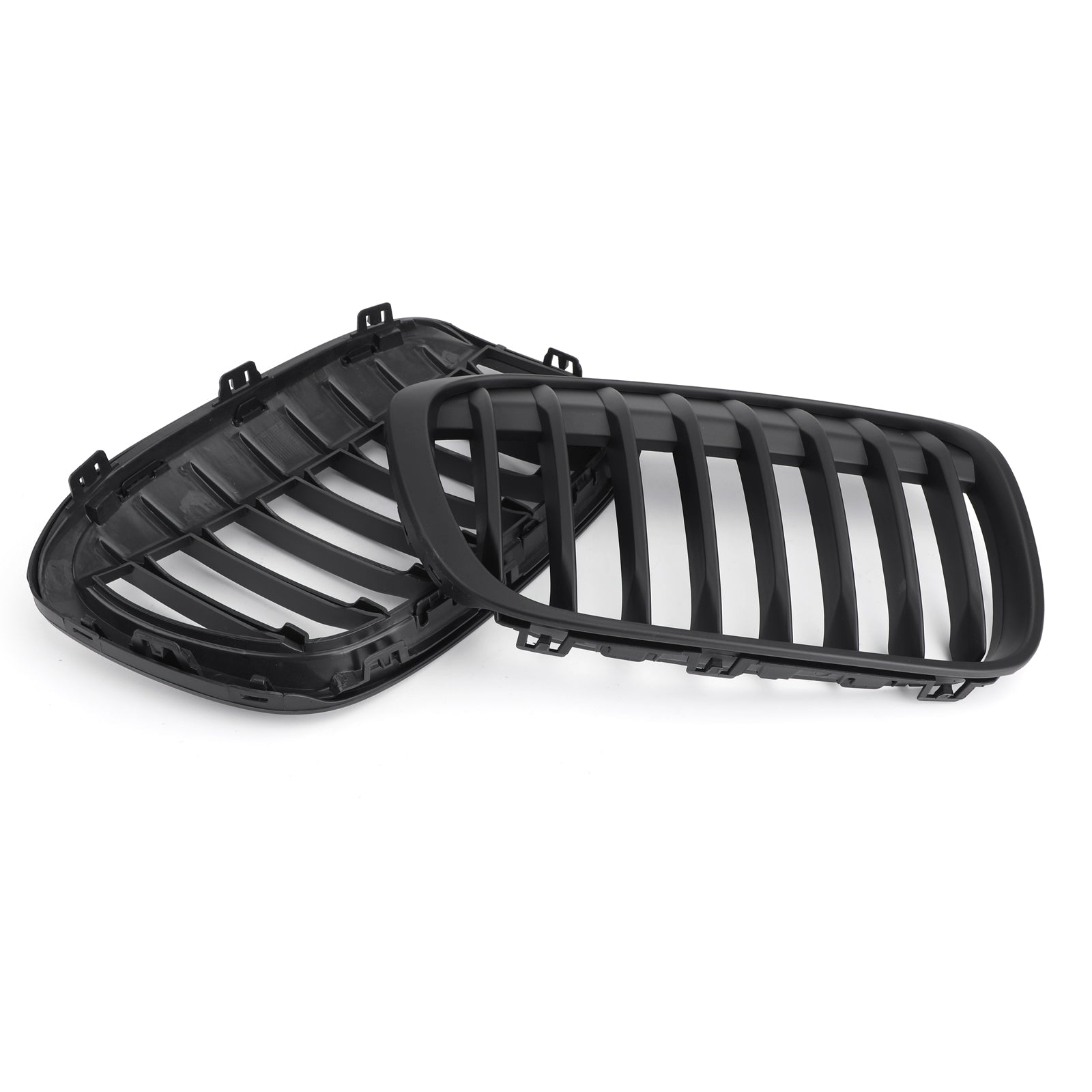 2016+ BMW F48 F49 X1 X-Series New Pair Front Kidney Grille Grill Black Generic