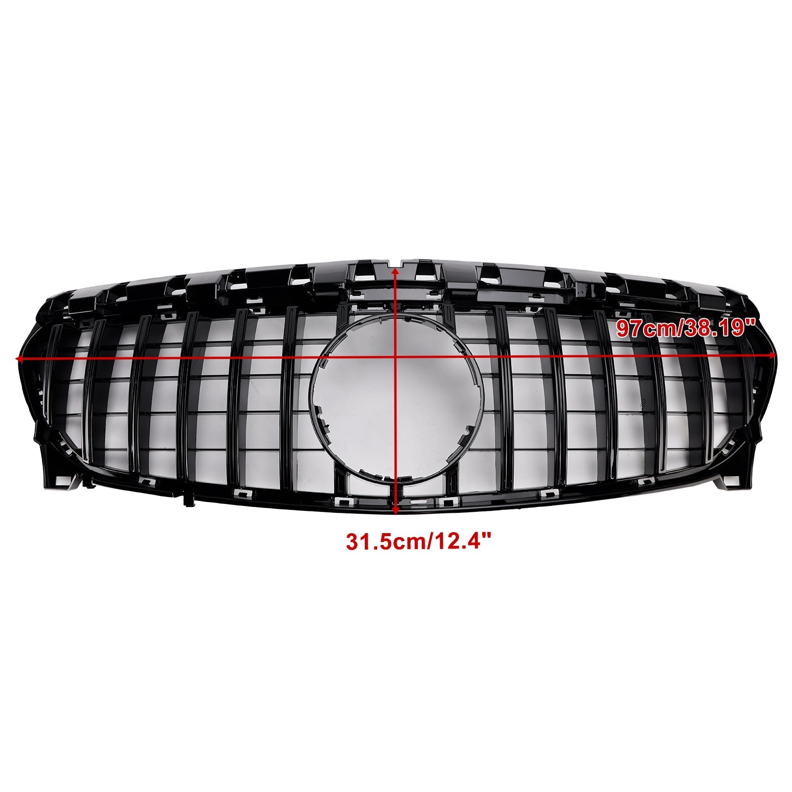 2013-2019 Mercedes Benz CLA-CLASS W117 CLA250 GT Style Front Bumper Grille Grill