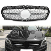 2013-2019 Mercedes Benz R117 W117 CLA250 Diamond star grille grill Silver