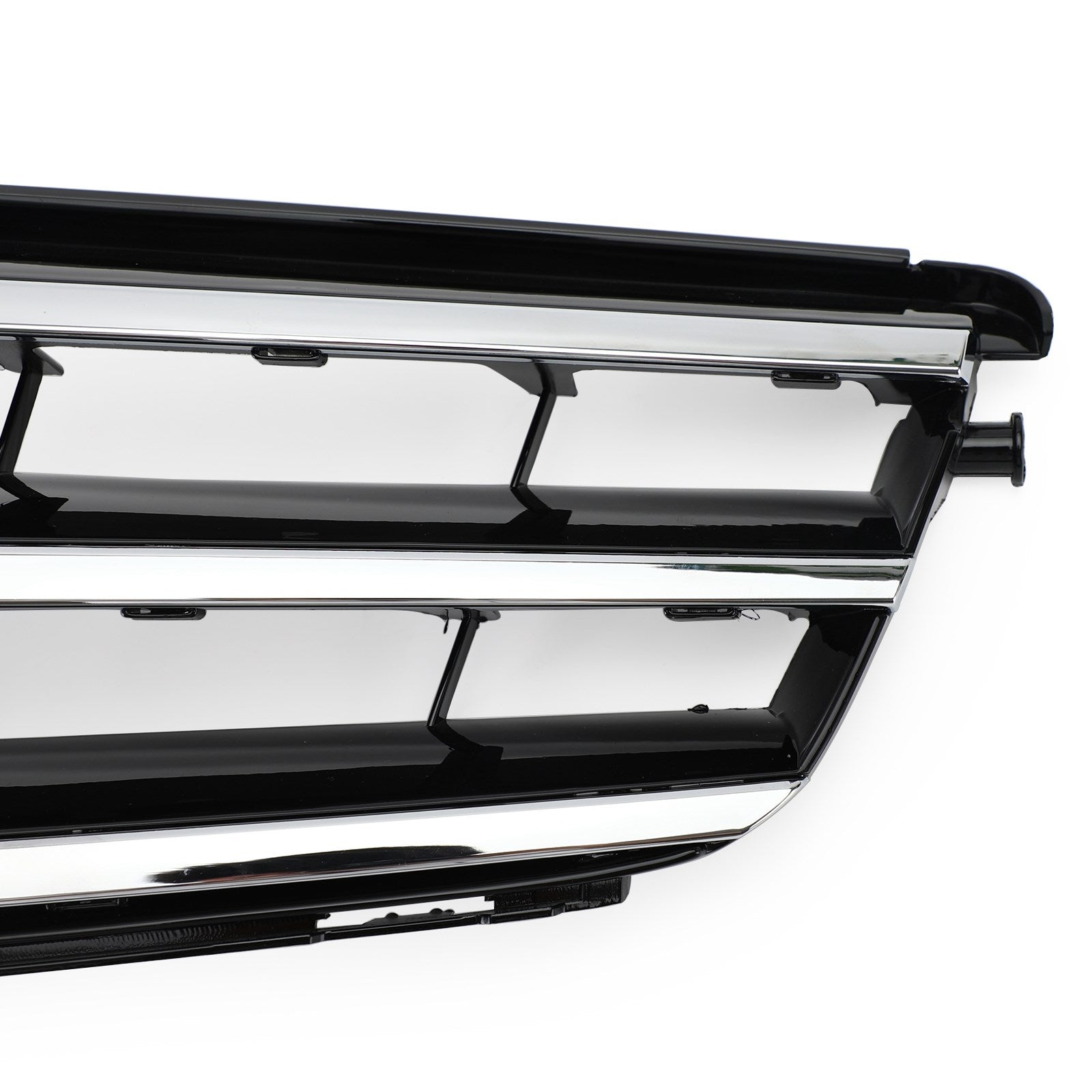 2008 2009 2010 2011 2012 2013 2014 W204 C300 C350 LED Black Chrome Front Grill Grille Generic