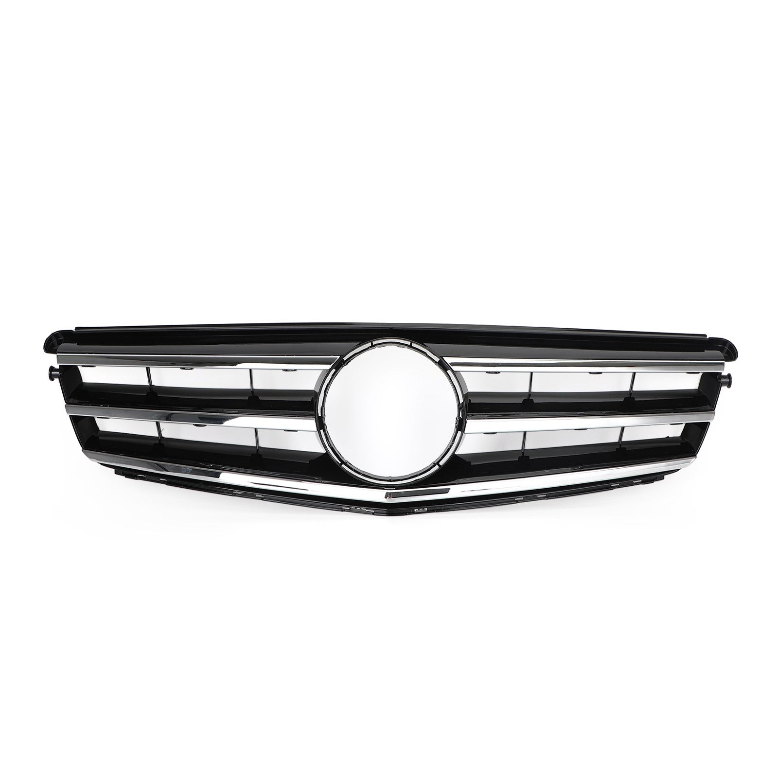 2008 2009 2010 2011 2012 2013 2014 W204 C300 C350 LED Black Chrome Front Grill Grille Generic