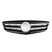 C Class W204 2008-2014 Benz W/LED Emblem C300/C350 Black Front Bumper Grille Generic