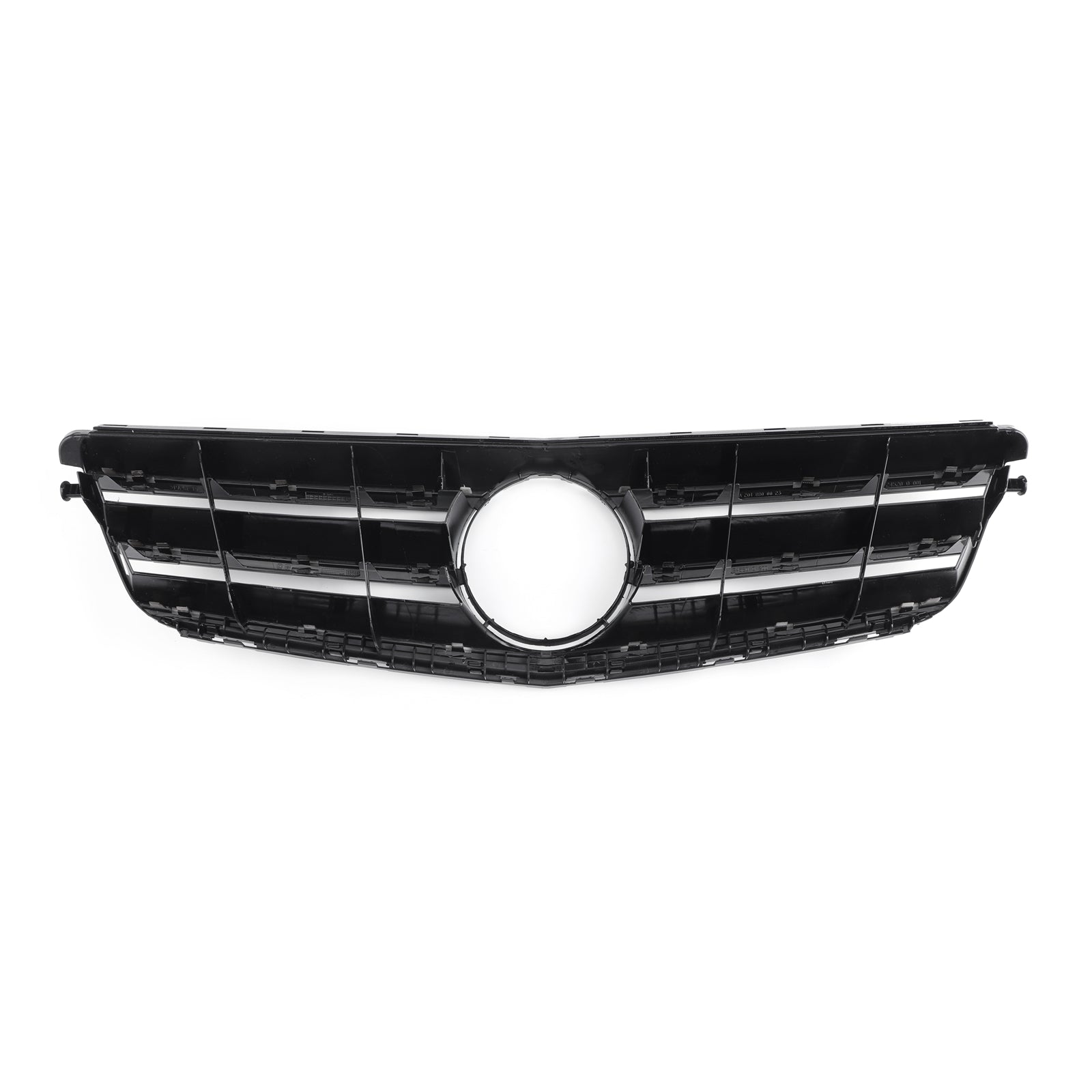 W204 2008-2014 Benz C Class W/LED Emblem C300/C350 Black Front Bumper Grille Generic