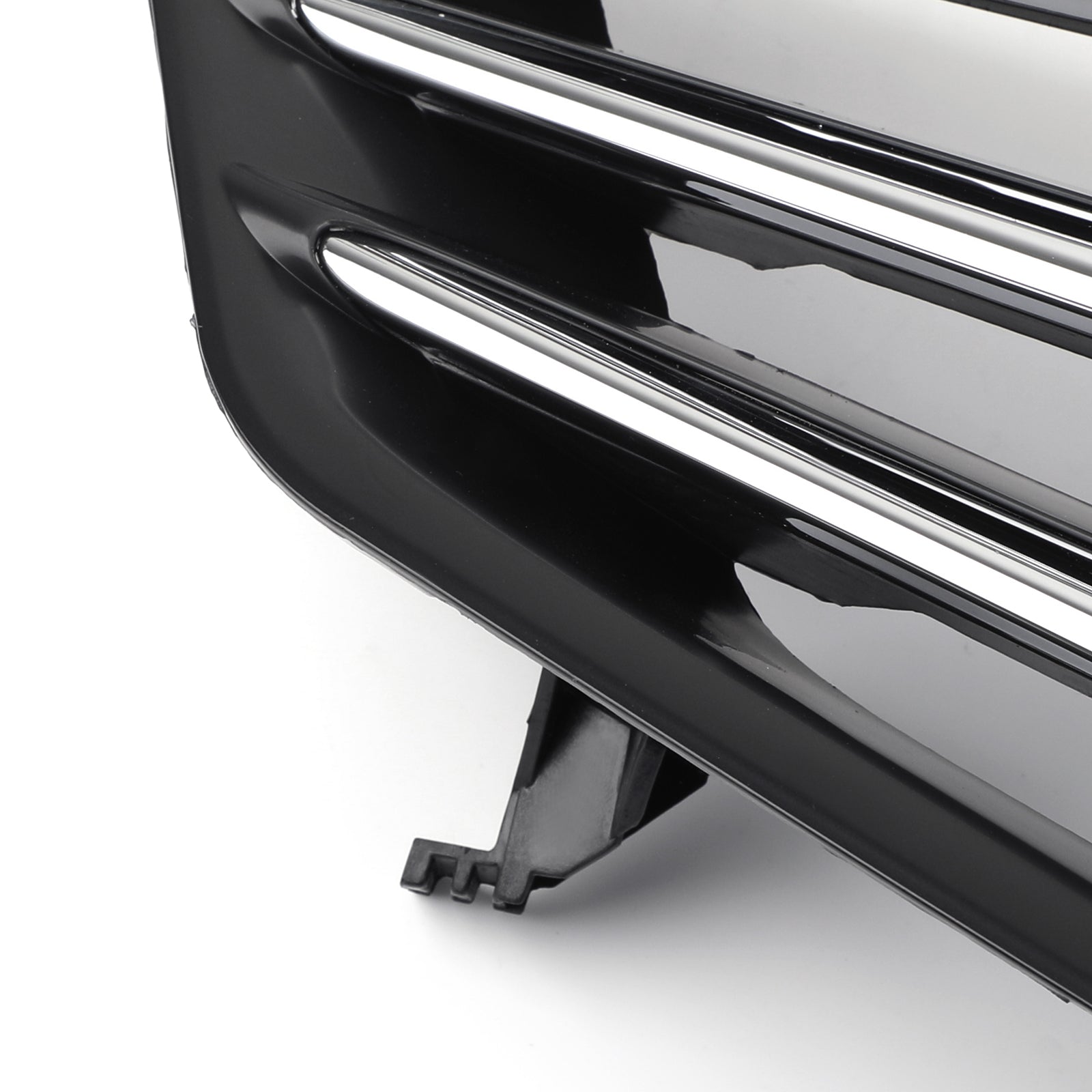 2011-2012 Accord Honda New Front Upper Bumper Hood Black Chrome Grill Replacement Grille Generic
