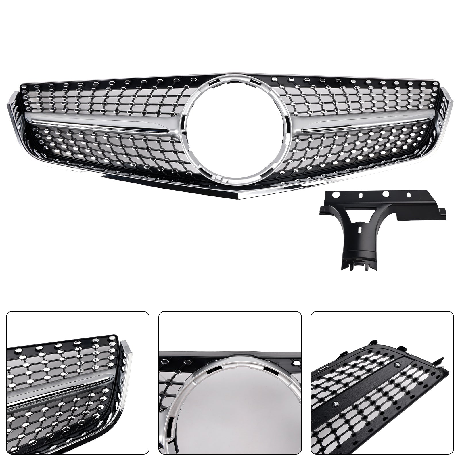 2009-2013 Mercedes E-Class W207 C207 Front Bumper Grill Grille Coupe