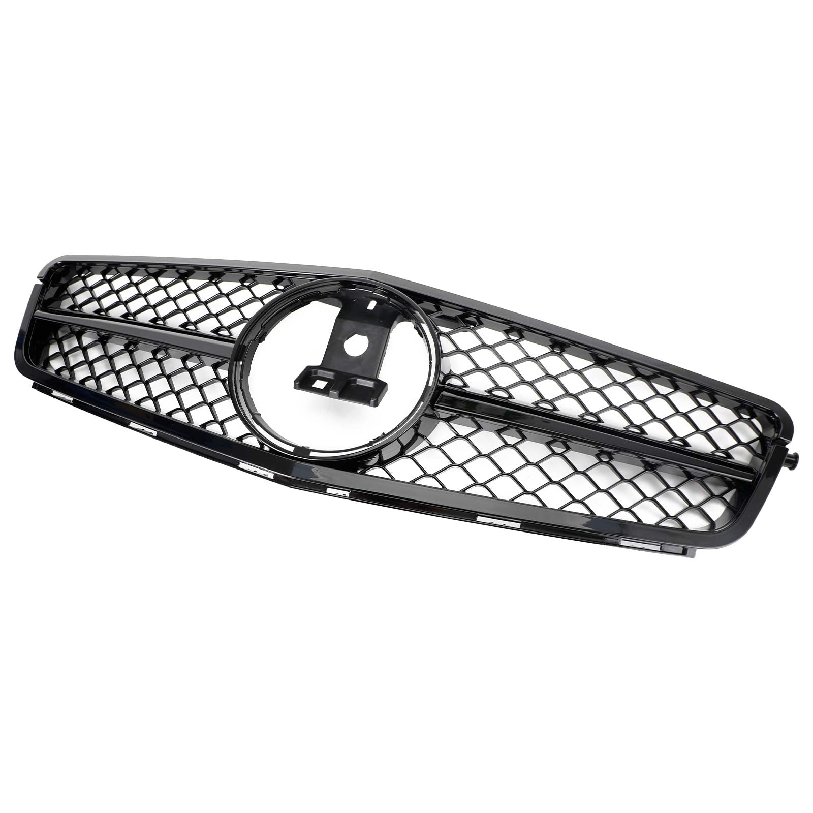 2008 2009 2010 2011 2012 2013 2014 C-Class Benz W204 C300 C350 w/LED AMG Front Bumper Grille Grill