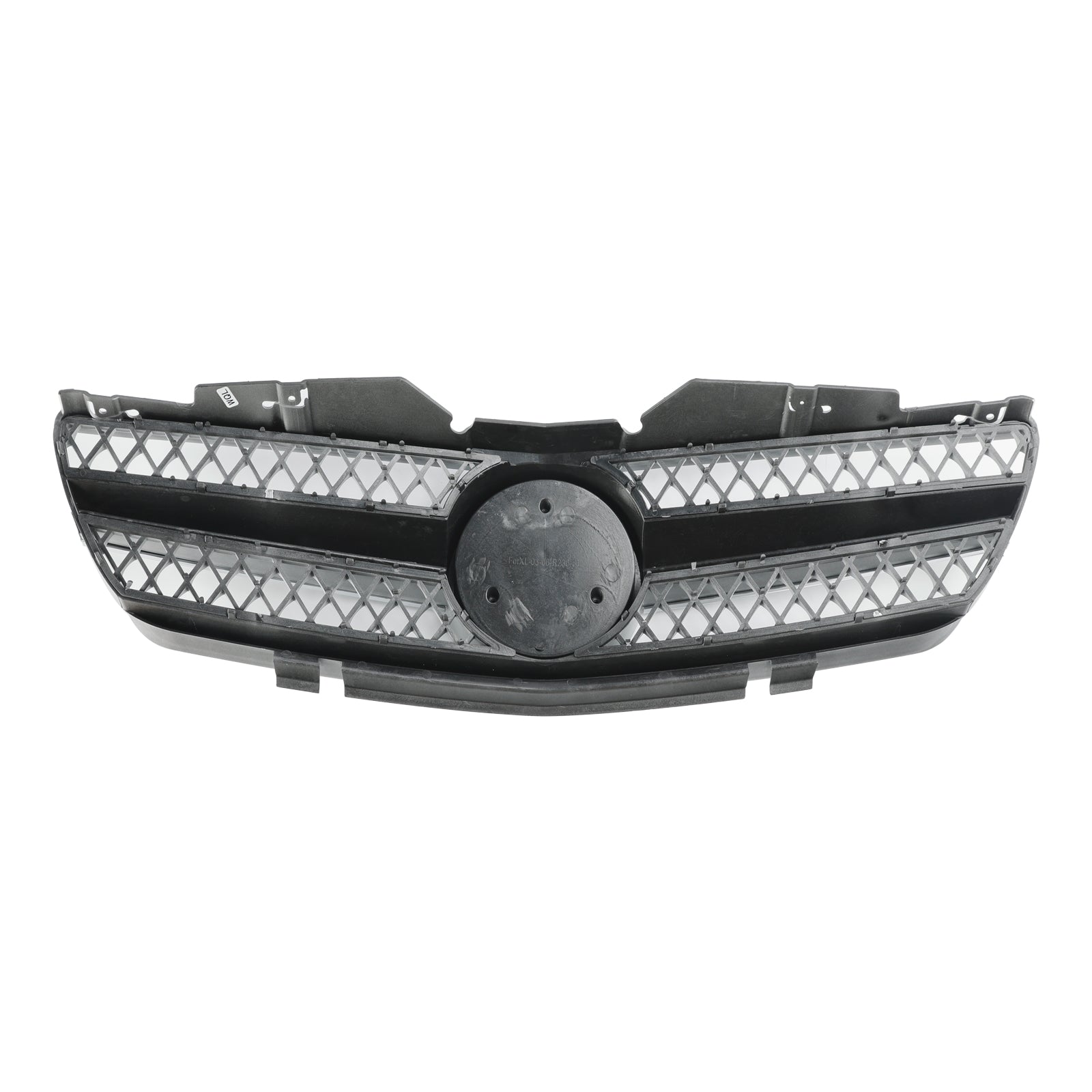 2003 2004 2005 2006 Mercedes R230 SL500 SL600 1 Fin Front Bumper Upper Grill Grille