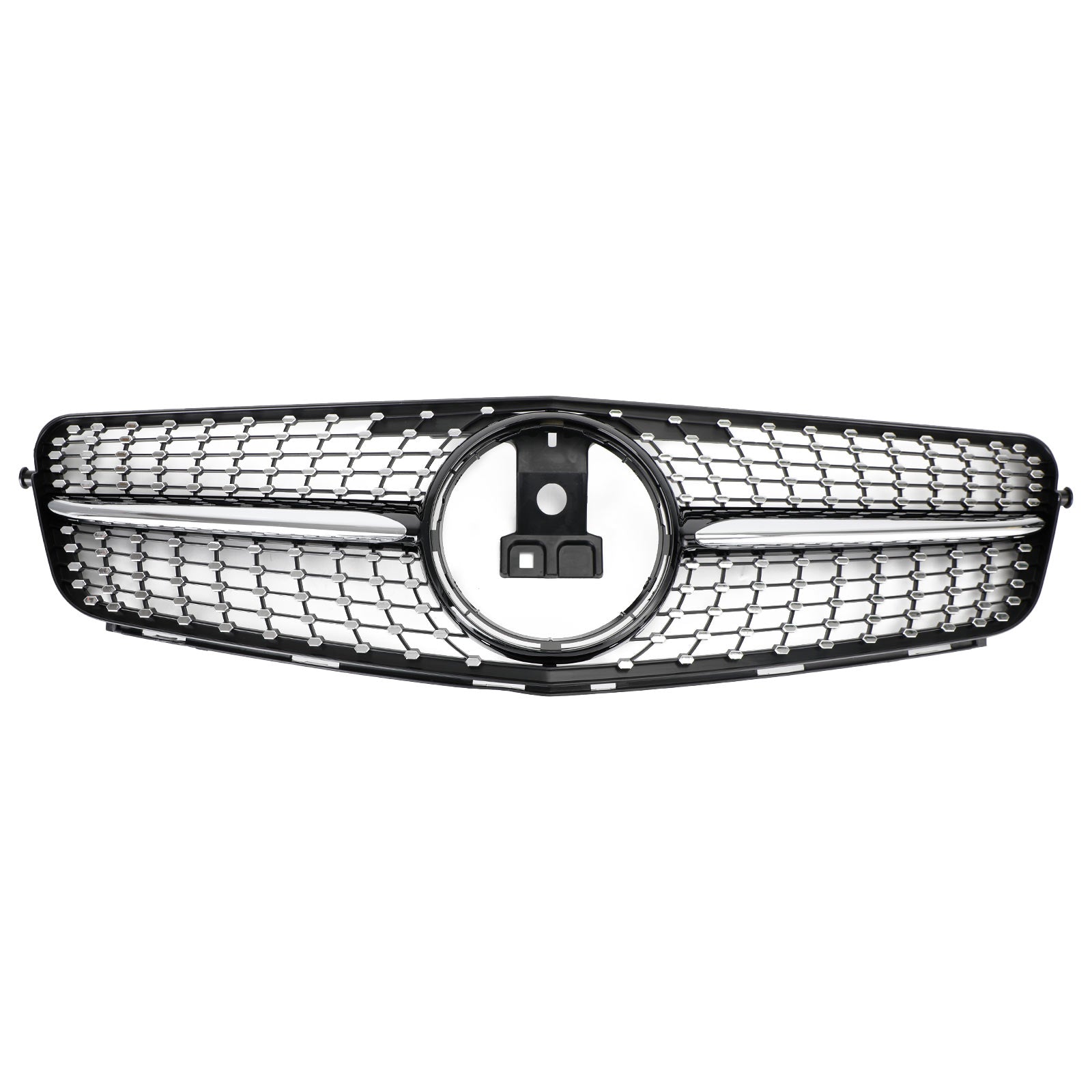 2008 2009 2010 2011 2012 2013 2014 Benz C-Class (W204) C180 C200 C250 C350 Front Grille Grill Black Chrome Generic