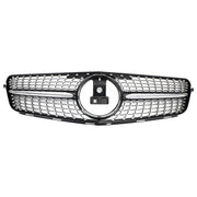 2008 2009 2010 2011 2012 2013 2014 C-Class Benz W204 C300 C350 LED Diamond Front Bumper Grille Grill