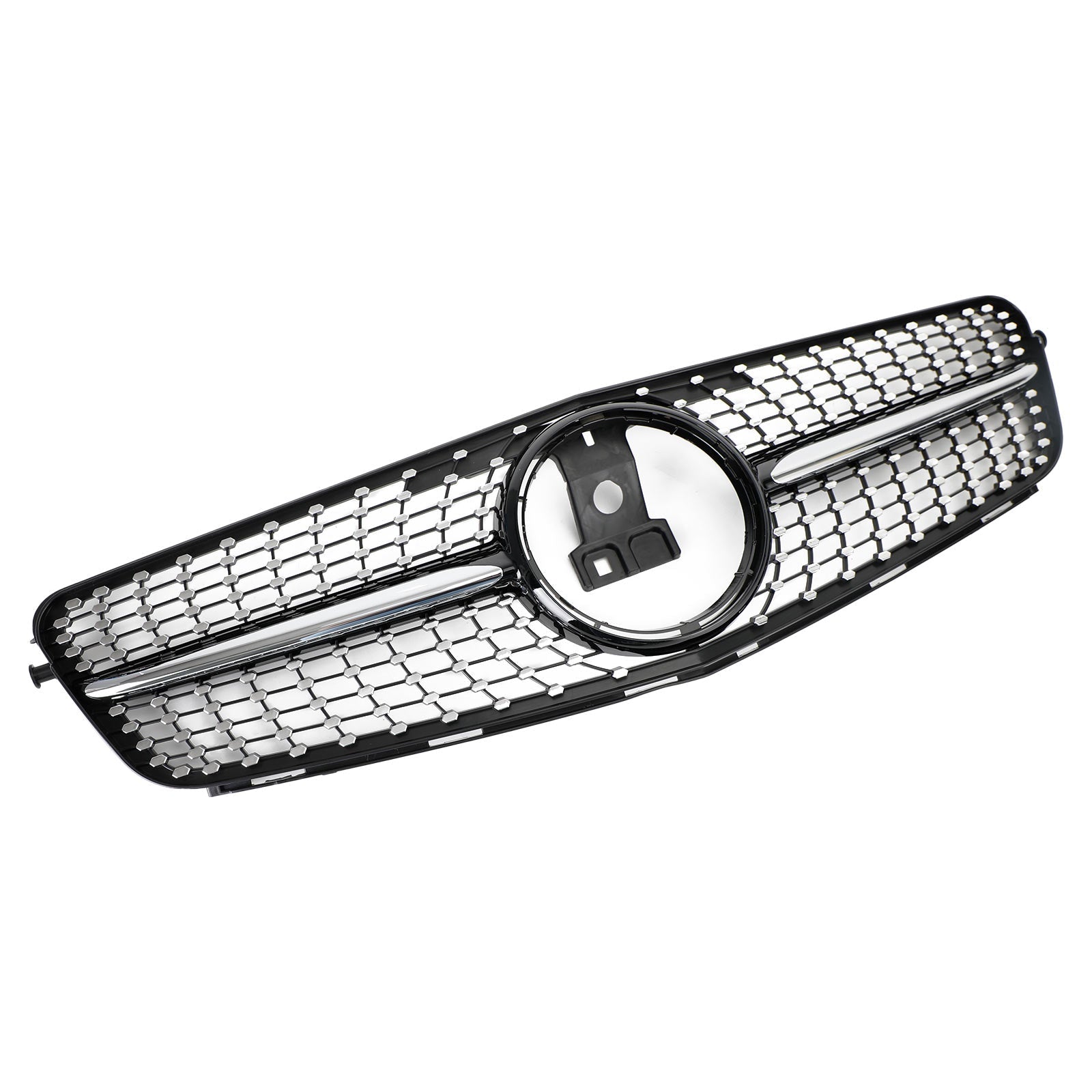 2008 2009 2010 2011 2012 2013 2014 Benz C-Class (W204) C180 C200 C250 C350 Front Grille Grill Black Chrome Generic