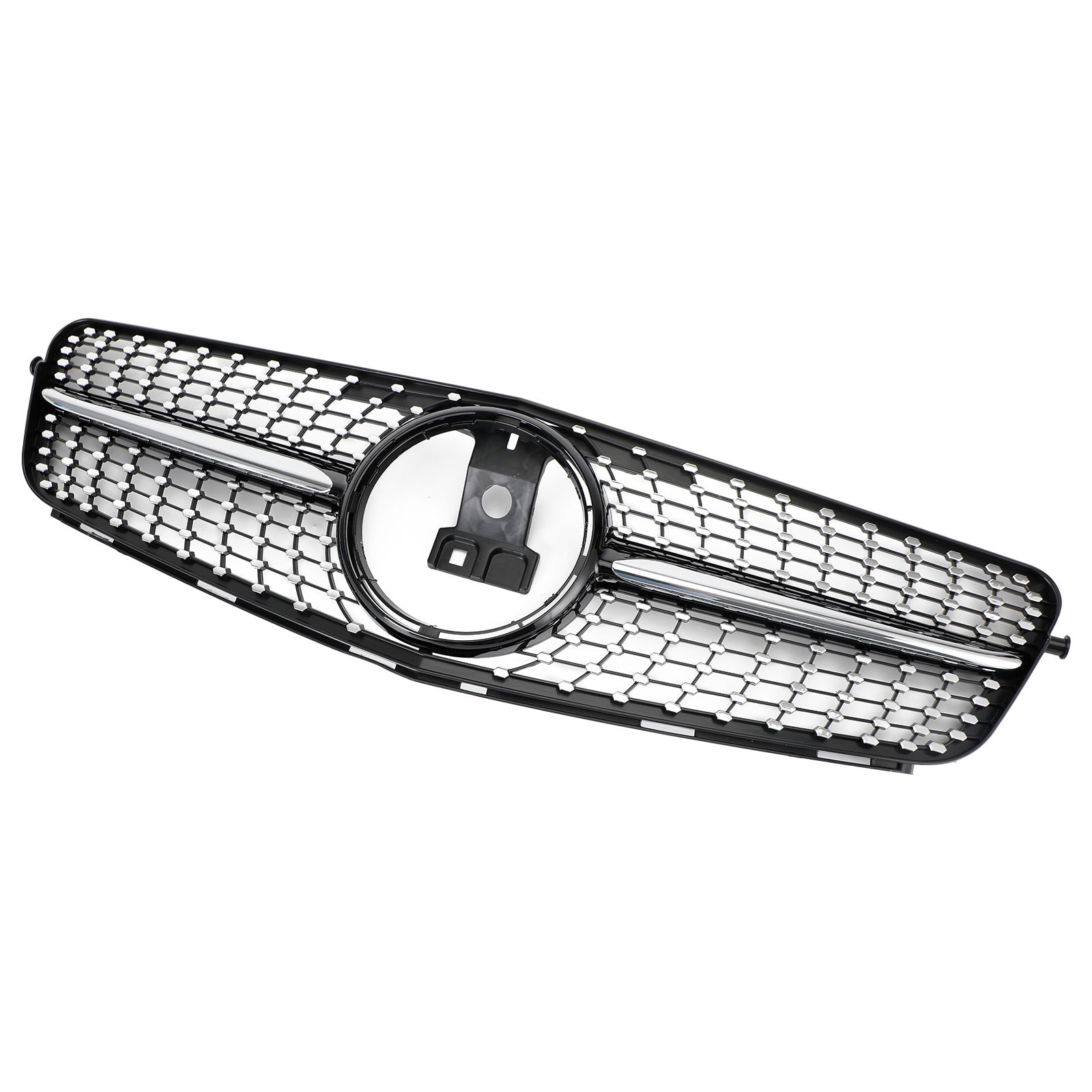 2008 2009 2010 2011 2012 2013 2014 Benz C-Class (W204) C180 C200 C250 C350 Front Grille Grill Black Chrome Generic