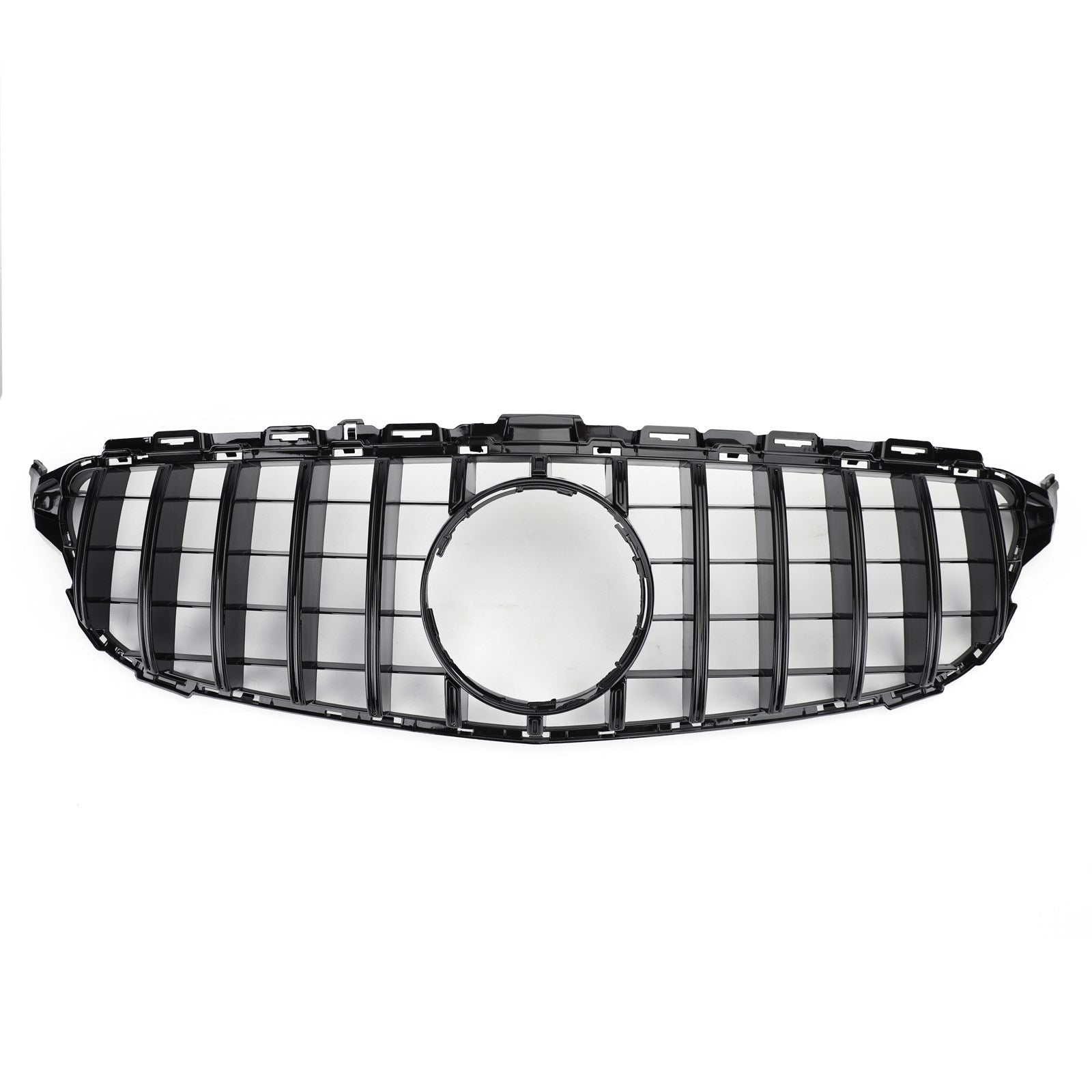 Carlightbulb Exclusive W205 GTR Style Front Grill for 2015-2018 C-Class C200, C250, C300, C350 High Quality Affordable Upgrade