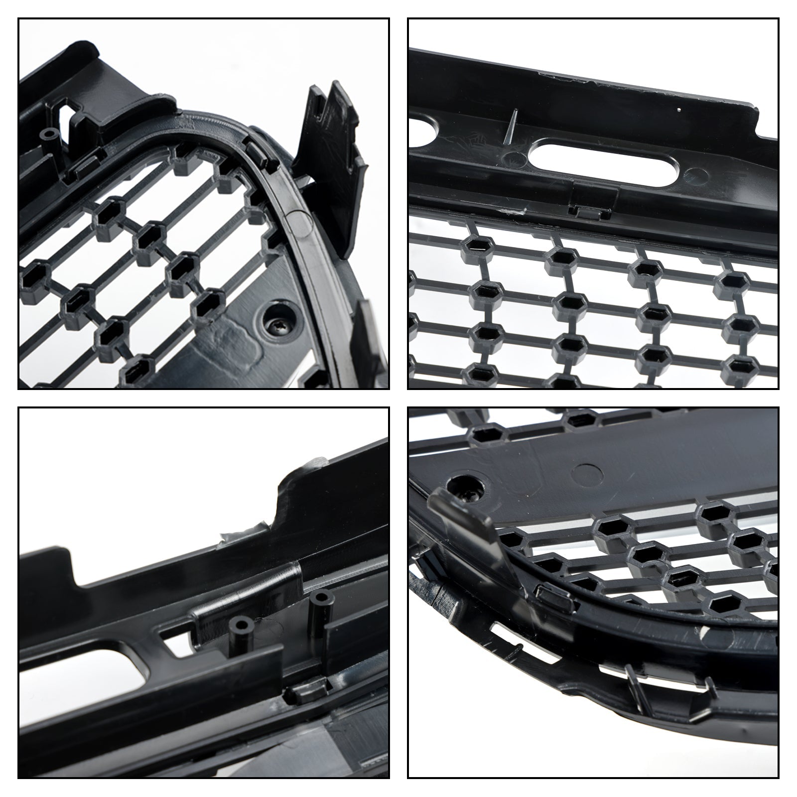 2013 2014 2015 2016 Mercedes E-Class W212 Facelift Diamond Front Bumper Grille Grill