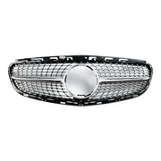 2013 2014 2015 2016 Mercedes E-Class W212 Facelift Diamond Front Bumper Grille Grill