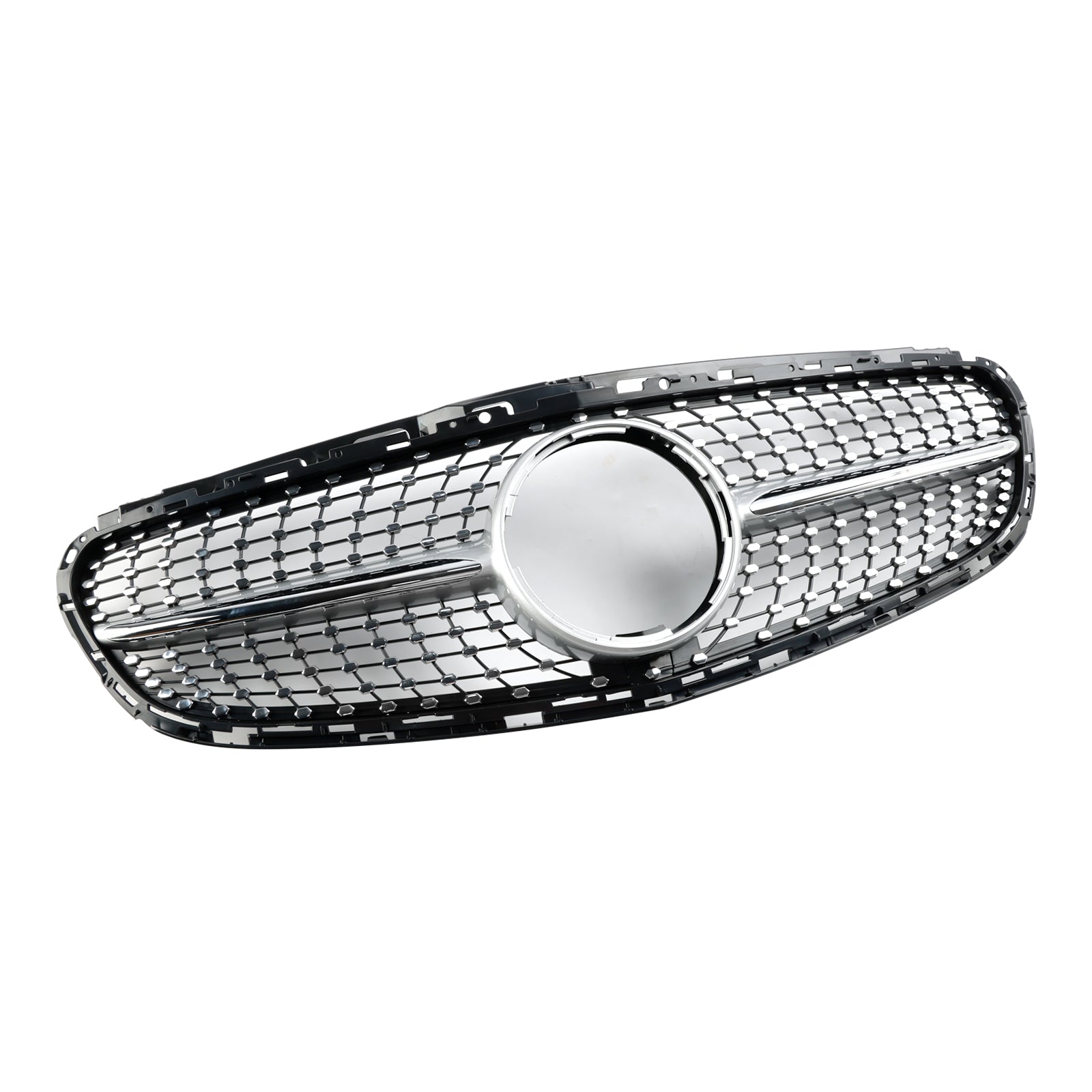 2013-2016 Mercedes E-Class W212 Facelift Diamond Front Bumper Grille Grill