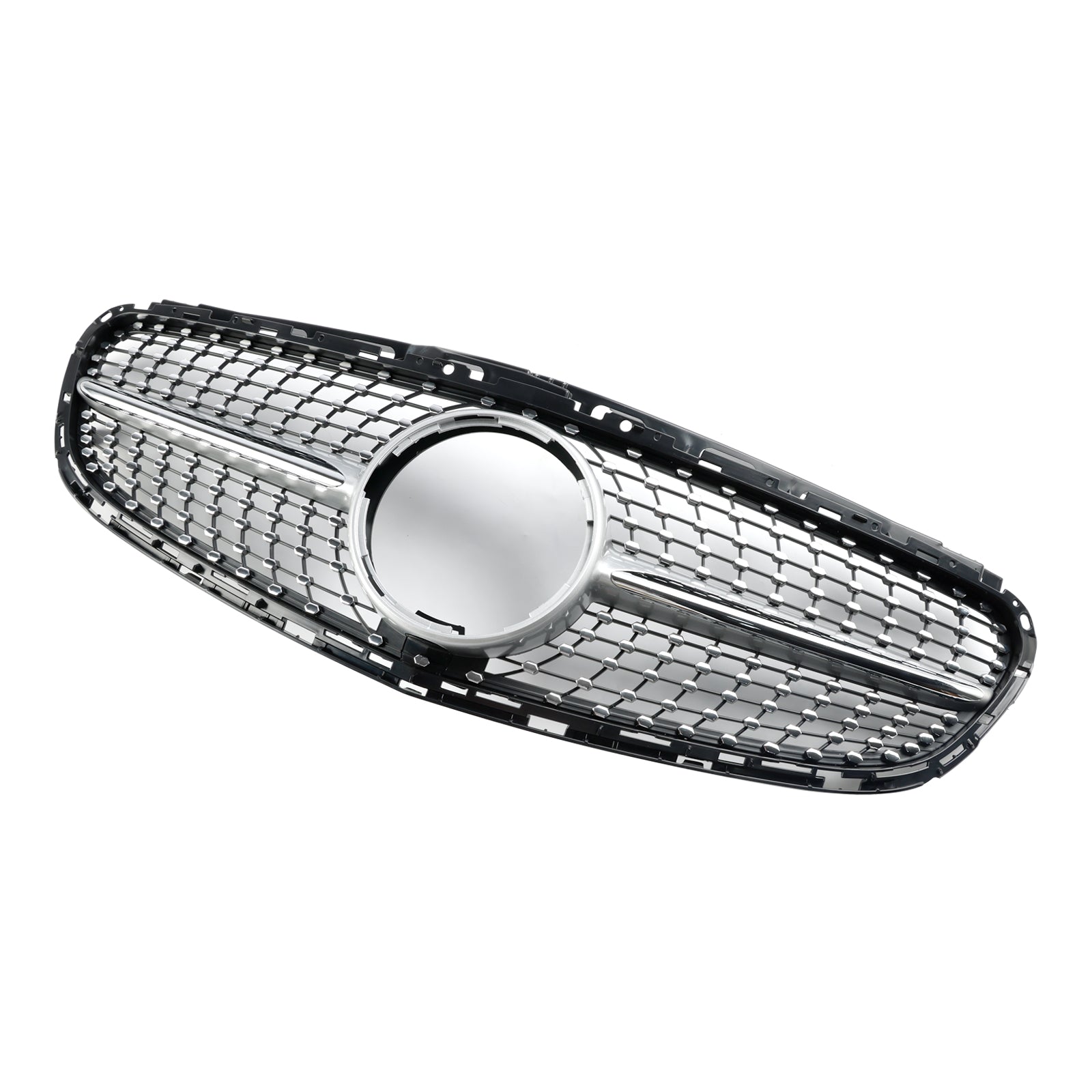 2013 2014 2015 2016 Mercedes E-Class W212 Facelift Diamond Front Bumper Grille Grill