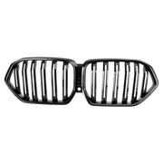 2020-2022 BMW X6 G06 M50i W/Camera Hole Front Bumper Grille Grill Black