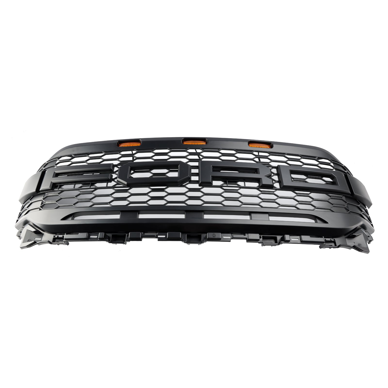 2021 2022 2023 Ford F150 Raptor W/ LED Replacement ABS Front Bumper Grill Grille