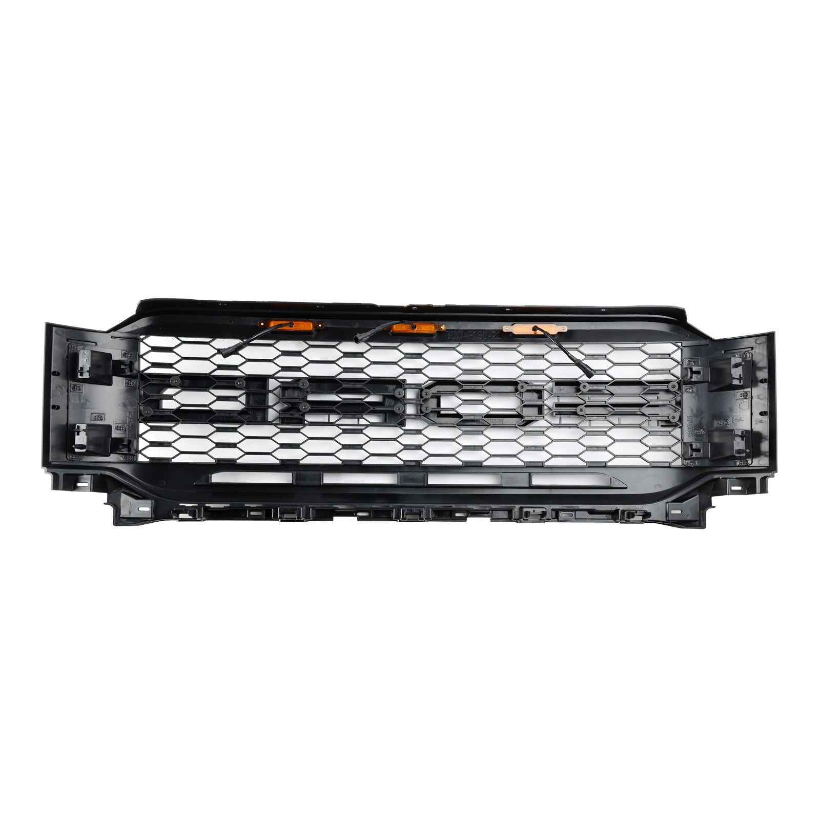 Ford F150 Raptor 2021-2023 W/ LED Replacement ABS Front Bumper Grill Grille