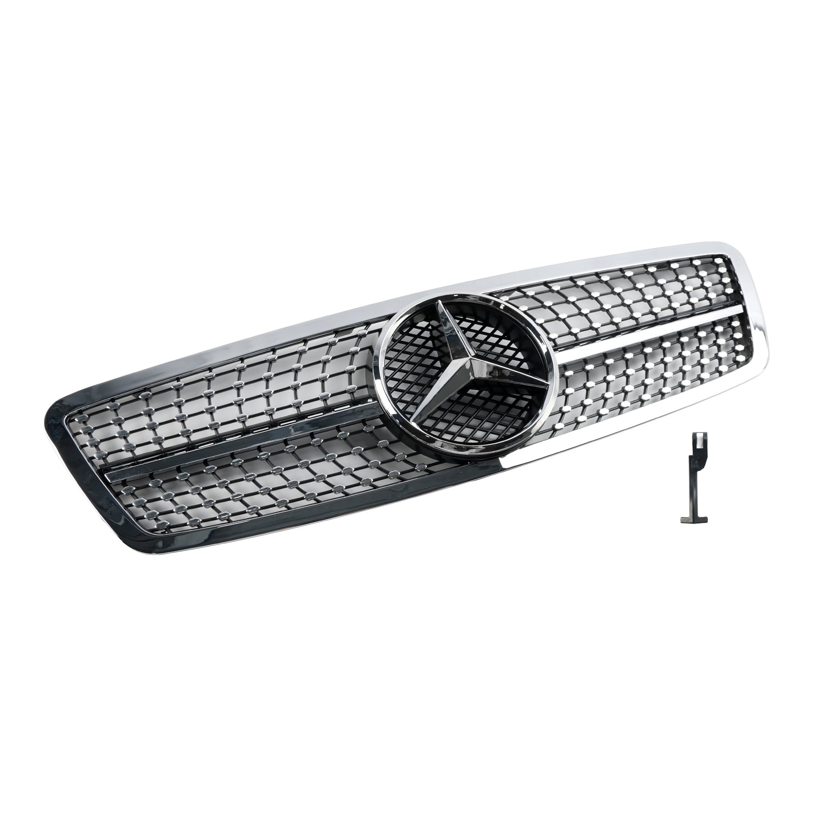2001-2007 Mercedes W203 C230 C320 C240 Front Bumper Kidney Grille Grill