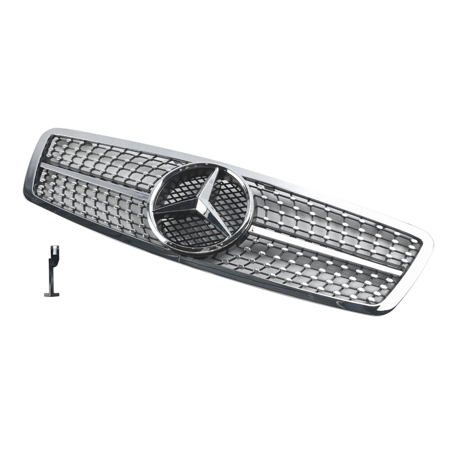 2001 2002 2003 2004 2005 2006 2007 Mercedes W203 C230 C320 C240 Front Bumper Kidney Grille Grill