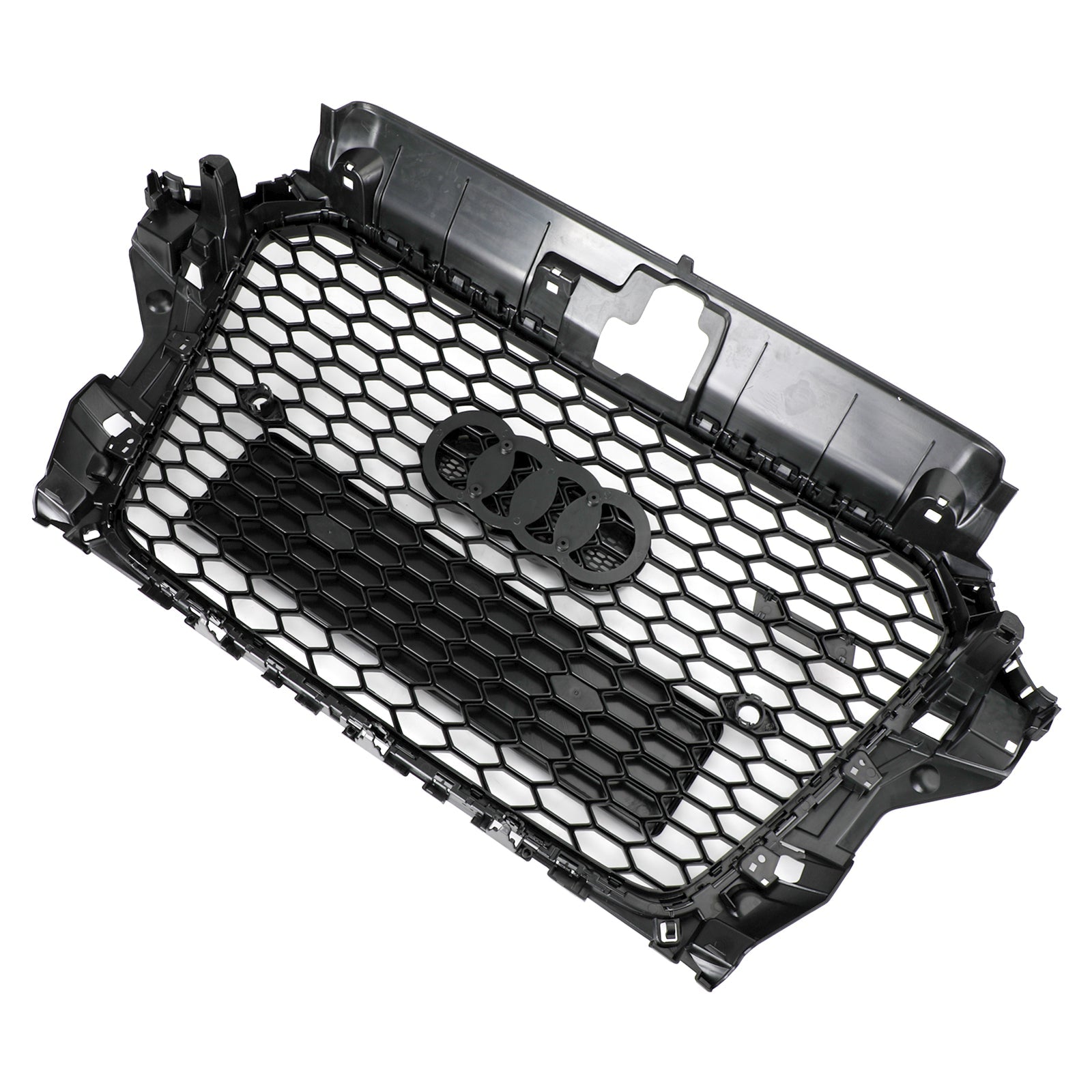 2013 2014 2015 2016 Audi A3 S3 RS3 Style Front Hood Henycomb Bumper Grille Grill Black