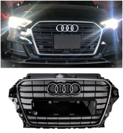 2013-2016 Audi A3 S3 S3 Style Front Bumper Grille Grill 8V3853651 Chrome