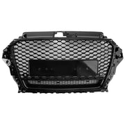 RS3 Style 2013-2016 Audi A3 S3 Front Henycomb Bumper Grill Grille