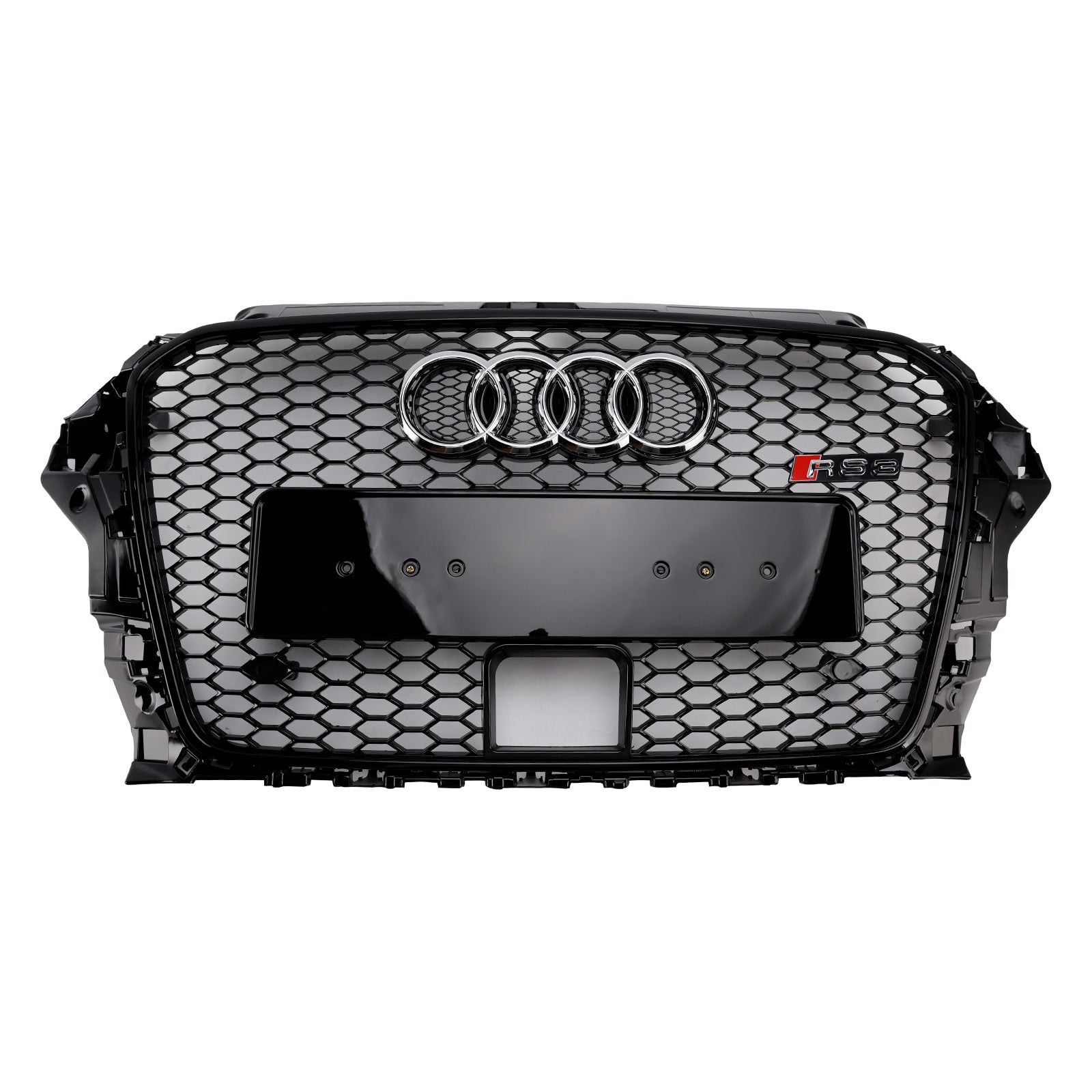 2013-2016 Audi A3 S3 With ACC RS3 Style Front Bumper Grill Grille