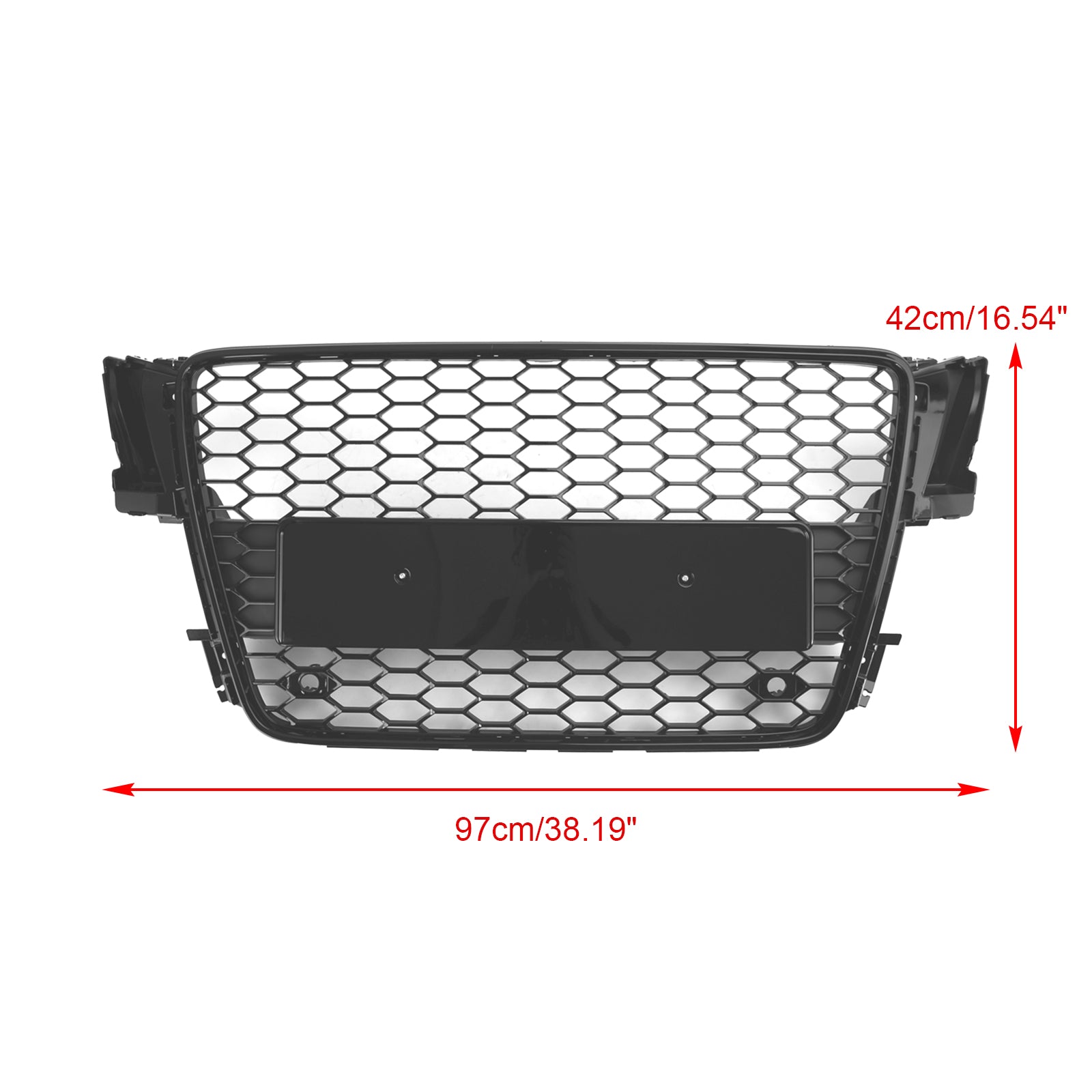 2008 2009 2011 2012 AUDI A5 S5 B8 RS5 Style Hood Henycomb Sport mesh Grill Grille