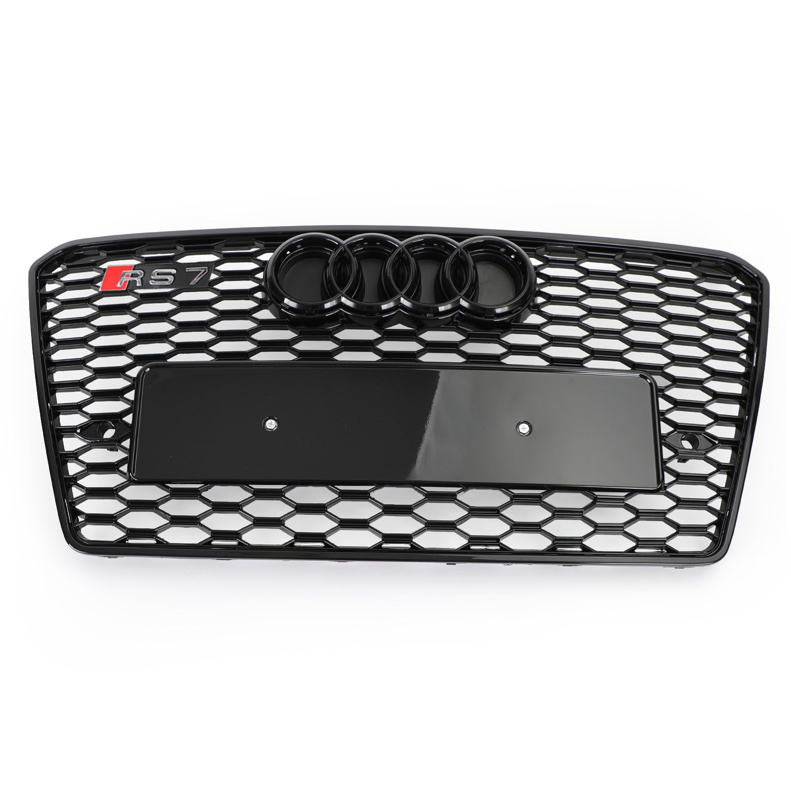 2012 2013 2014 2015 Audi A7/S7 RS7 Style Honeycomb Sport Mesh Hex Grille Grill Black
